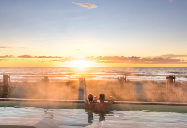 New Zealand's hot pools are naturally heated by the earth below. Soak in a thermal pool surrounded by mountains, forest or lakes. Or treat yourself to a relaxing therapeutic treatment in one of many New Zealand health spas. Find out more. 