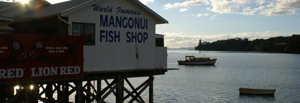 Mangonui Fish & Chip shop