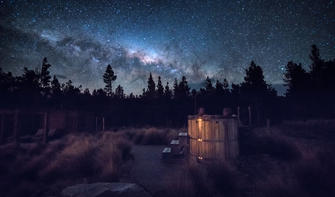 Mt Cook Lakeside Retreat stargazing