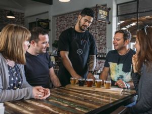 Sample Nelson's local craft beer