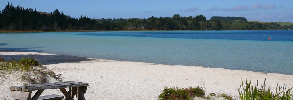 Die kristallklaren Kai Iwi Lakes sind auch bei den Neuseeländern ein äußerst beliebtes Reiseziel.