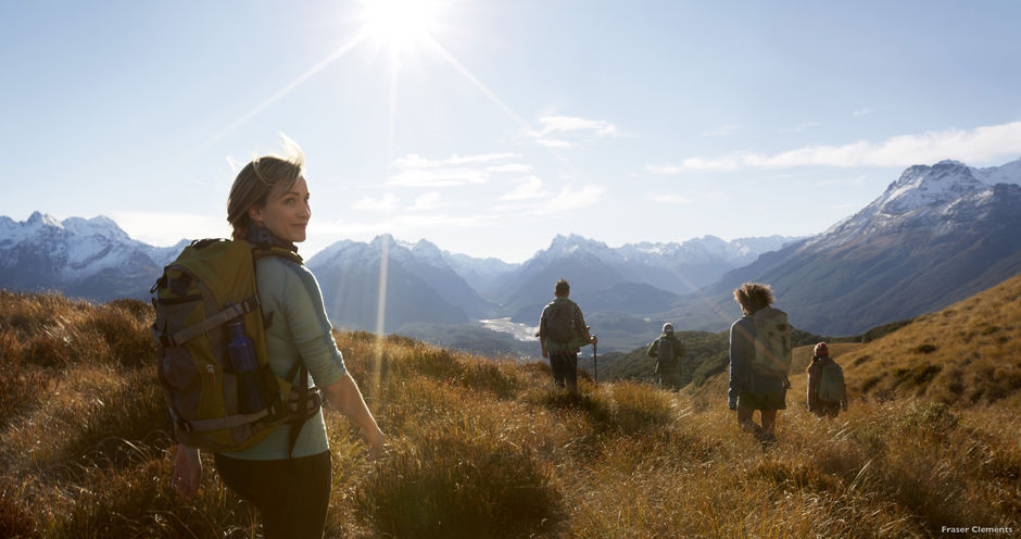 There are hiking trails to suit all levels of fitness in Glenorchy, near Queenstown.