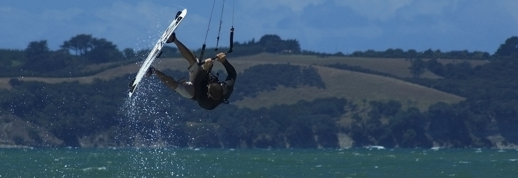 Wind surfing & kite surfing in New Zealand