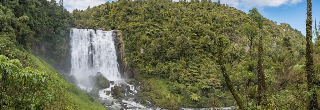 Marokopa Falls, in der Nähe von Waitomo