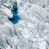 Lake of glacial melt on Fox Glacier